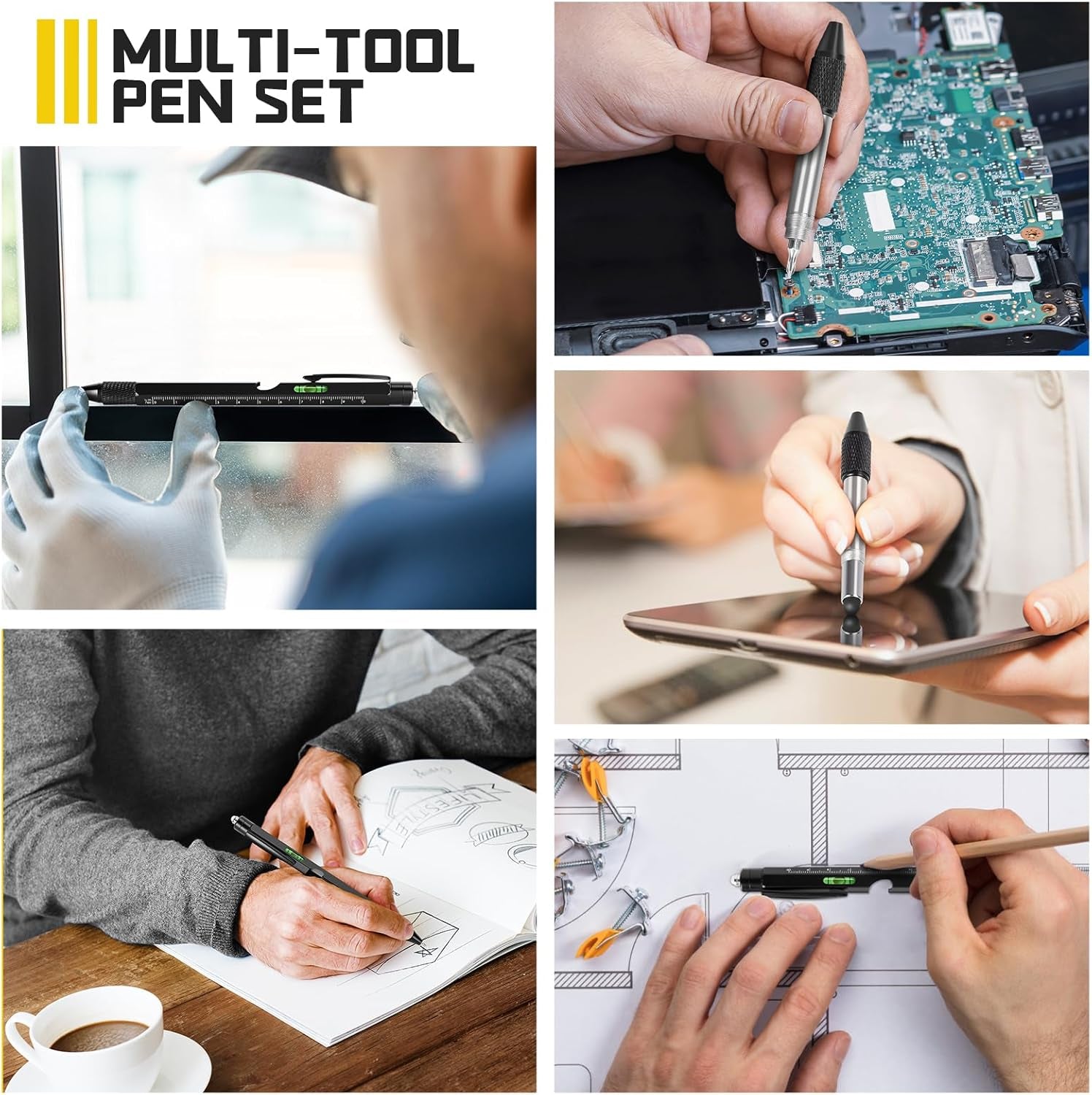 Father’S Day Gifts for Dad – 9-In-1 Multi-Tool Pen with Engraved Keychain, Unique Dad Gifts from Daughter Son Wife – Birthday Gift for Men Who Have Everything, Handy Gadgets for Husband & Grandpa